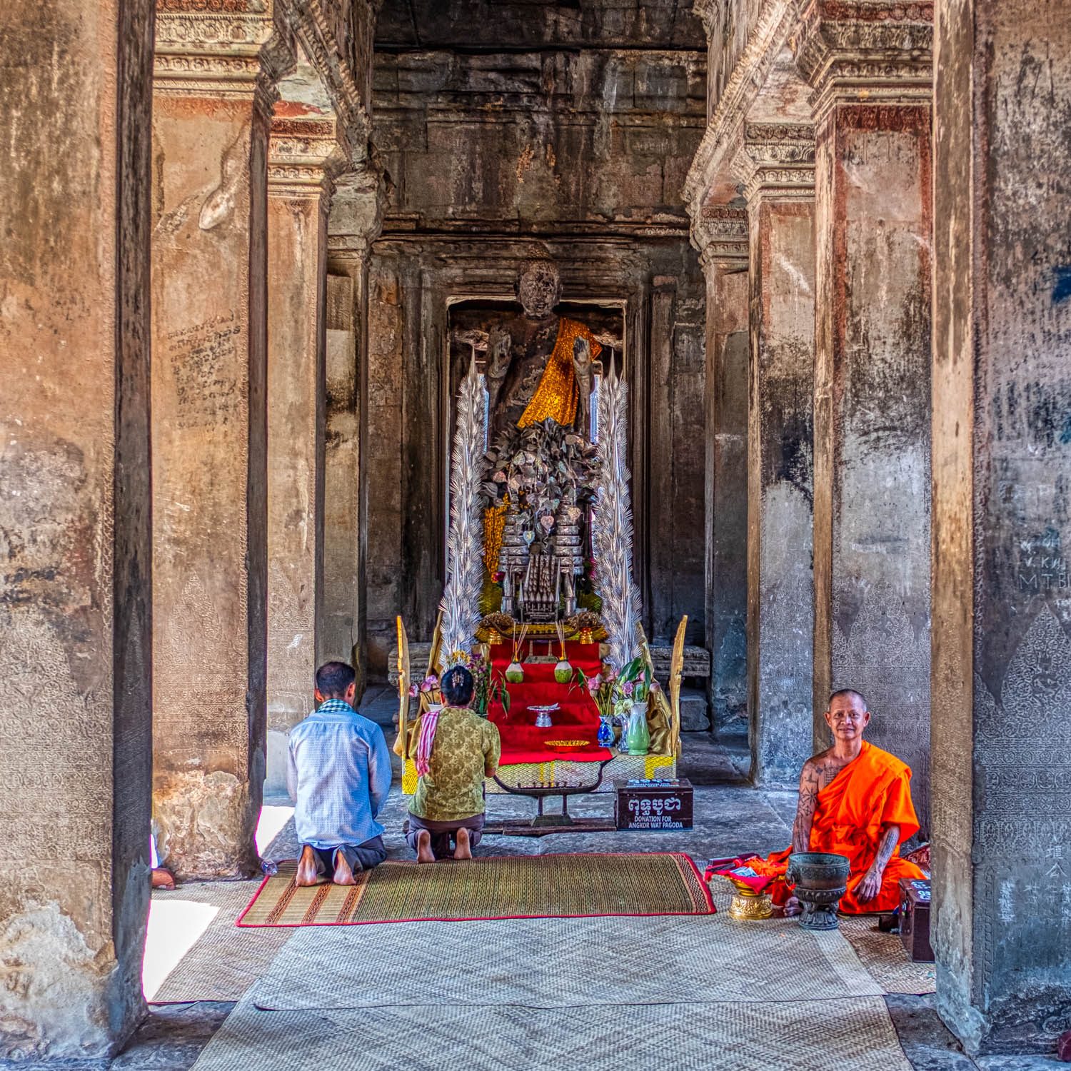 Inside Angkor Wat