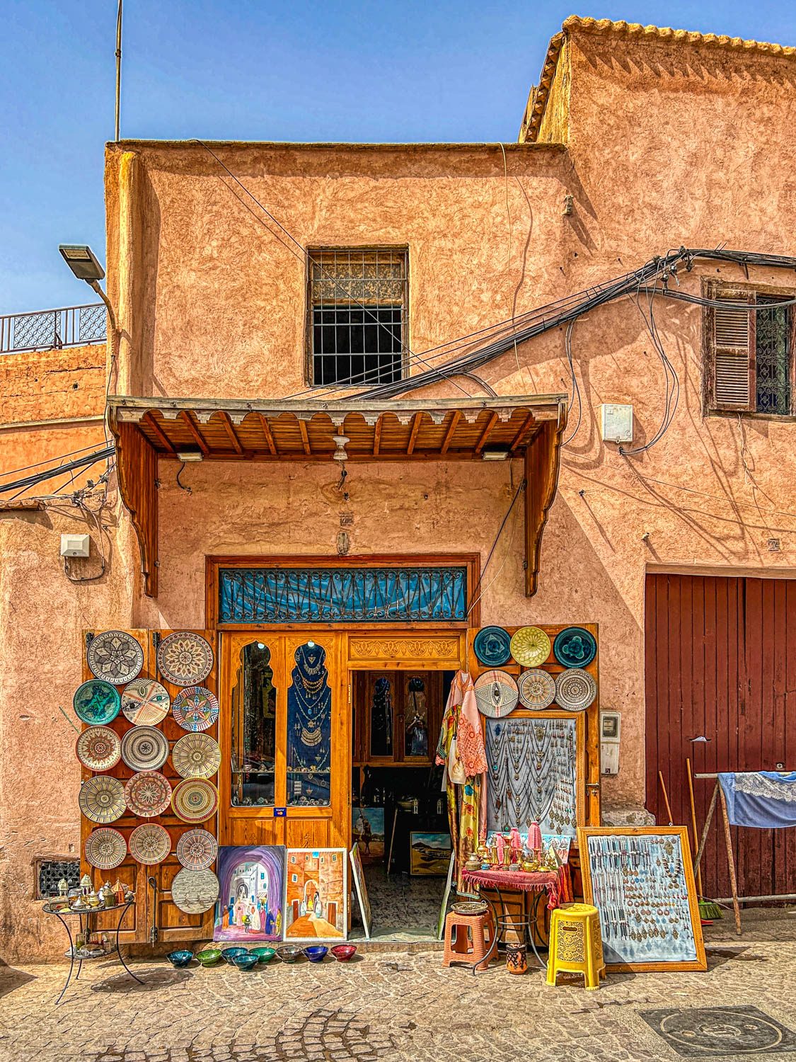 Uma loja em Marrakesh