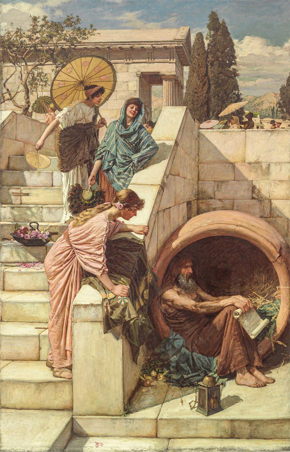 Diogenes (1882), by John William Waterhouse