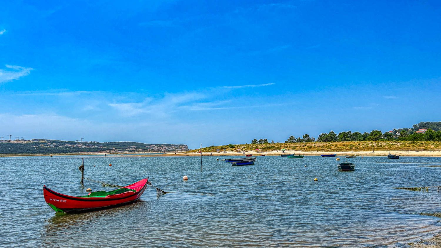 Lagoa de Óbidos, vista do interior