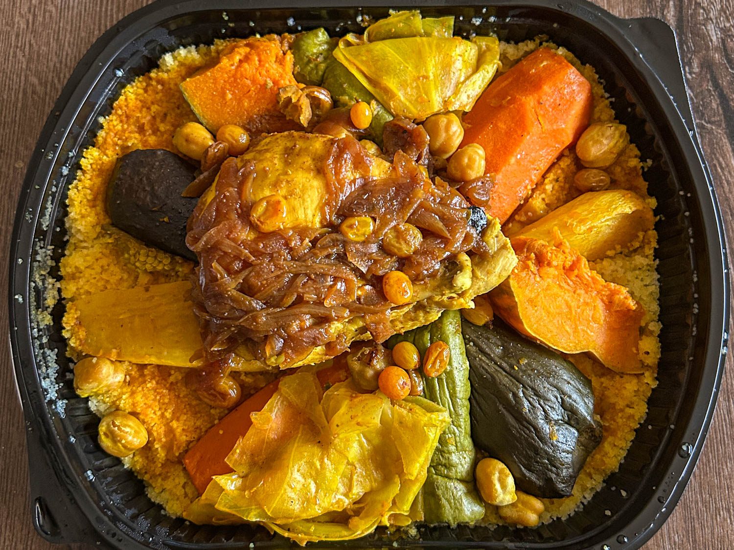 Couscous aux sept legumes