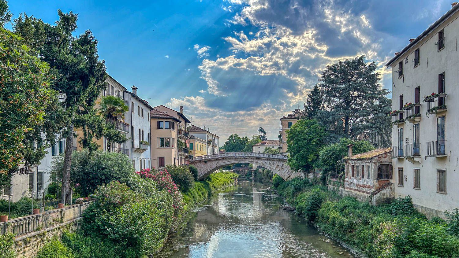 Vicenza pela manhã