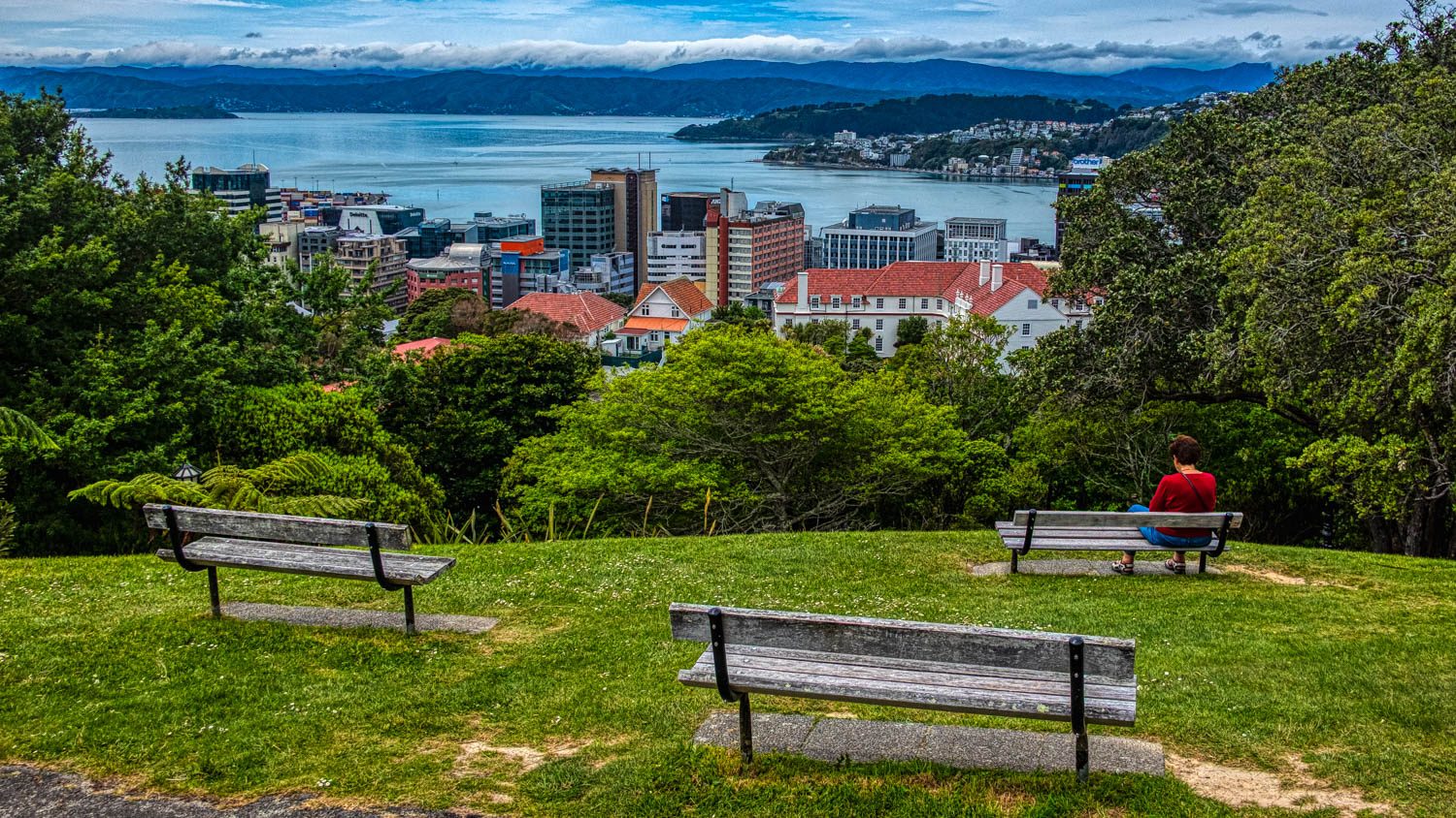 Vista do Botanic Gardens