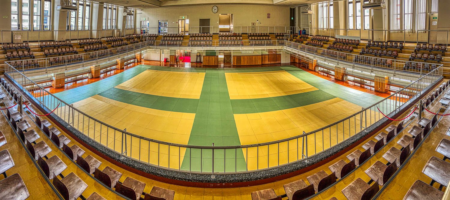 Main dojo at the Kodokan Judo Institute