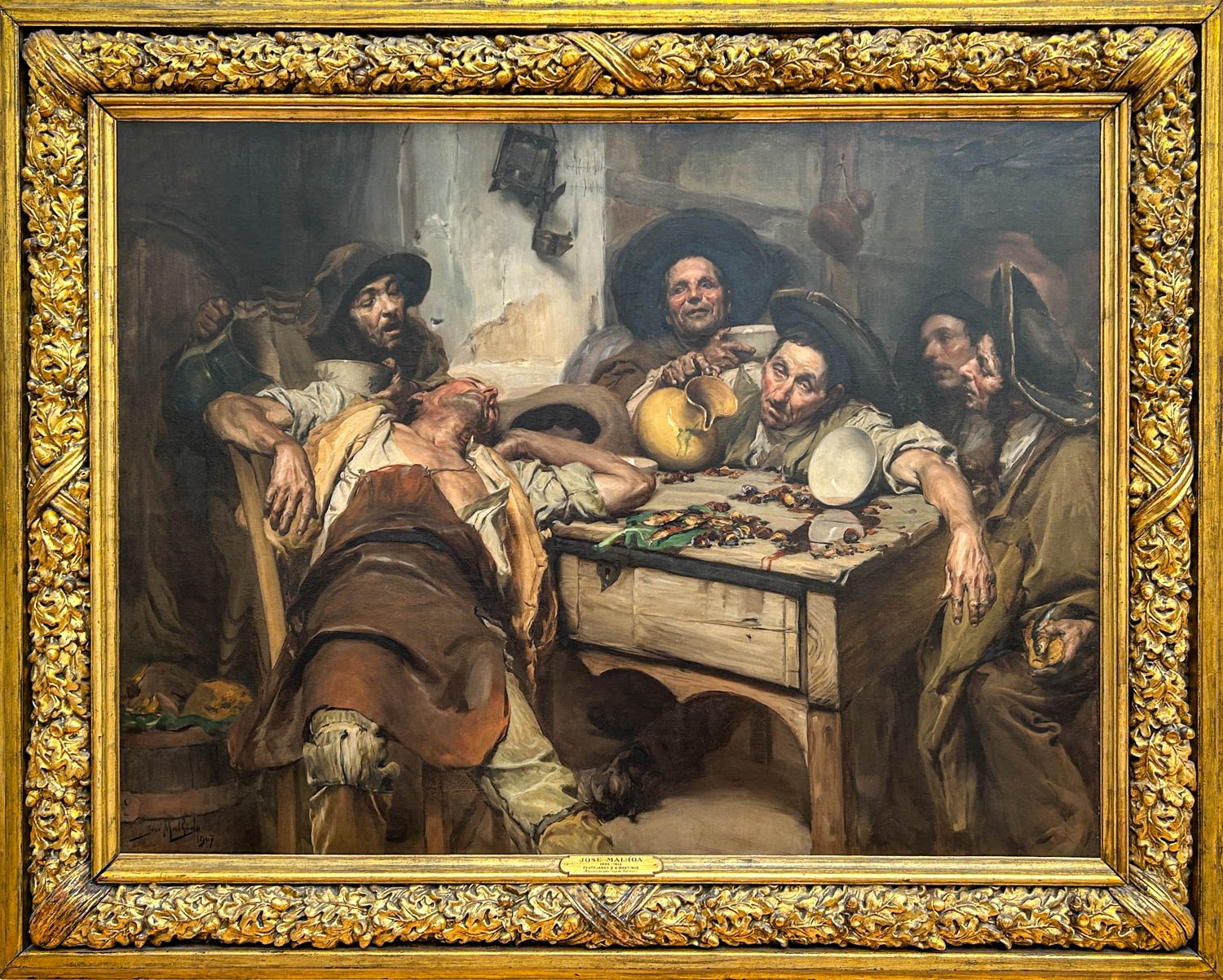 Os Bêbados (1907), de José Malhoa