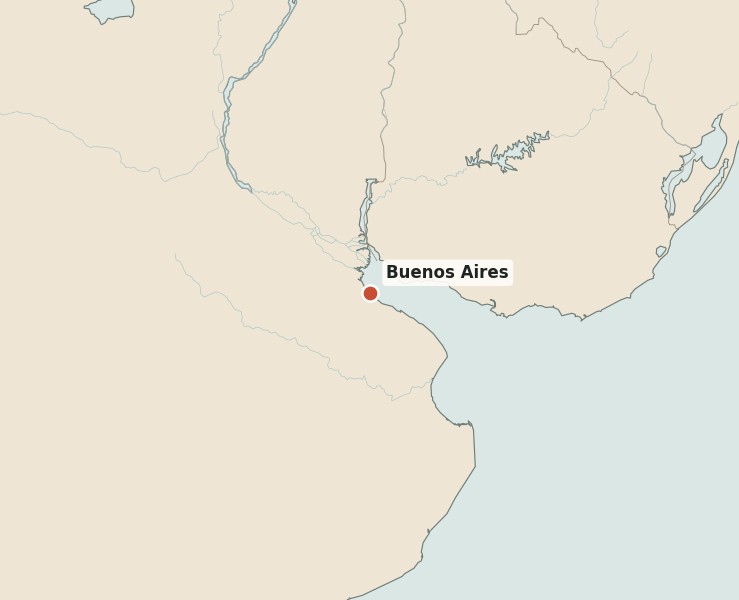 Locator map for Buenos Aires